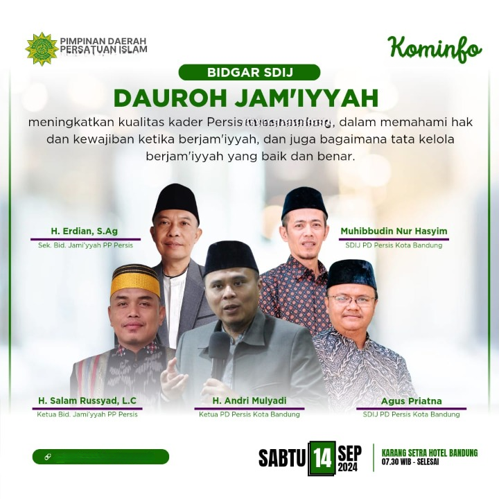 Dauroh Jamiyyah SDIJ PD PERSIS Kabupaten Labuhanbatu Selatan